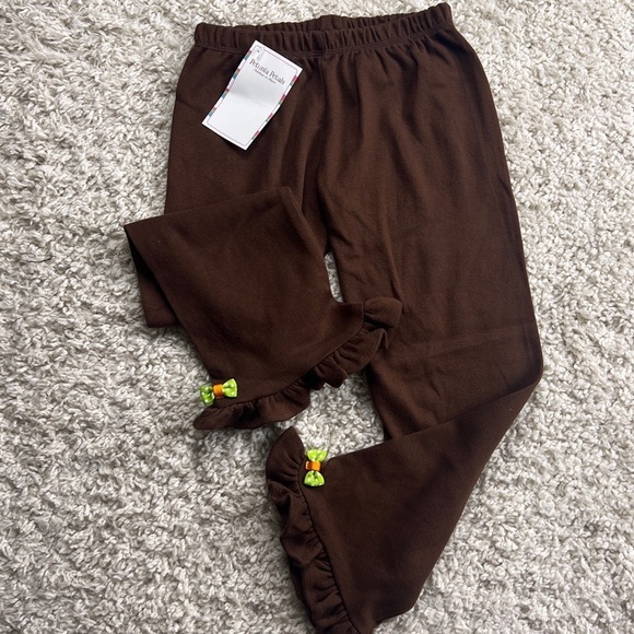 Other - LITTLE GIRLS PETUNIA PETALS MONAGHAN FALL BOW EMBELLISHED PULL ON PANTS NWT SZ4